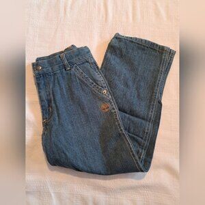 Timberland boys size 6 light wash adjustable waist jeans, EUC